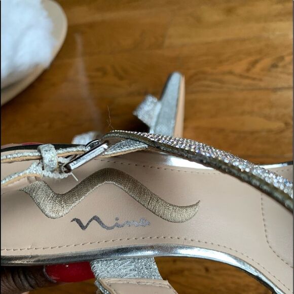 Nina Rhinestone Embellished‎ Sandals - Picture 11 of 11